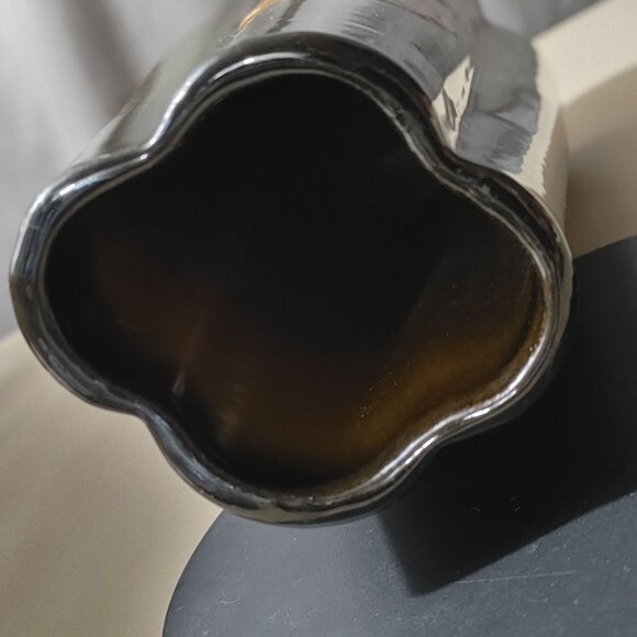 Weller Louwelsa Pottery Fluted Vase Floral Hand Painted 1900 Antique Art Nouveau - Picture 8 of 16